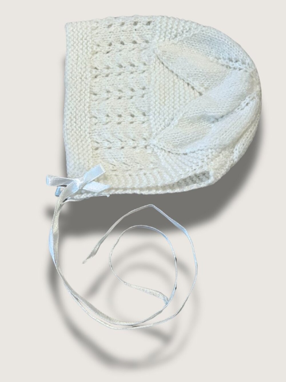Vintage Knit (Handmade) Bonnet